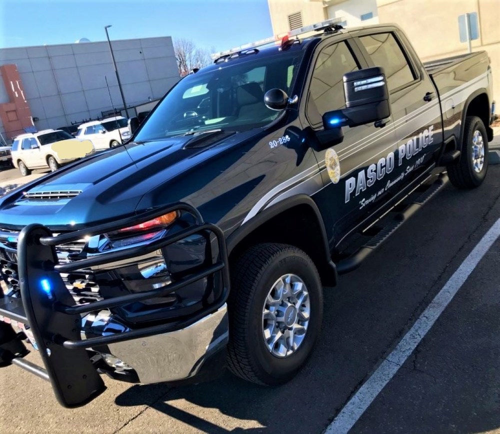 Pasco police pick up new pickup - Franklin Connection